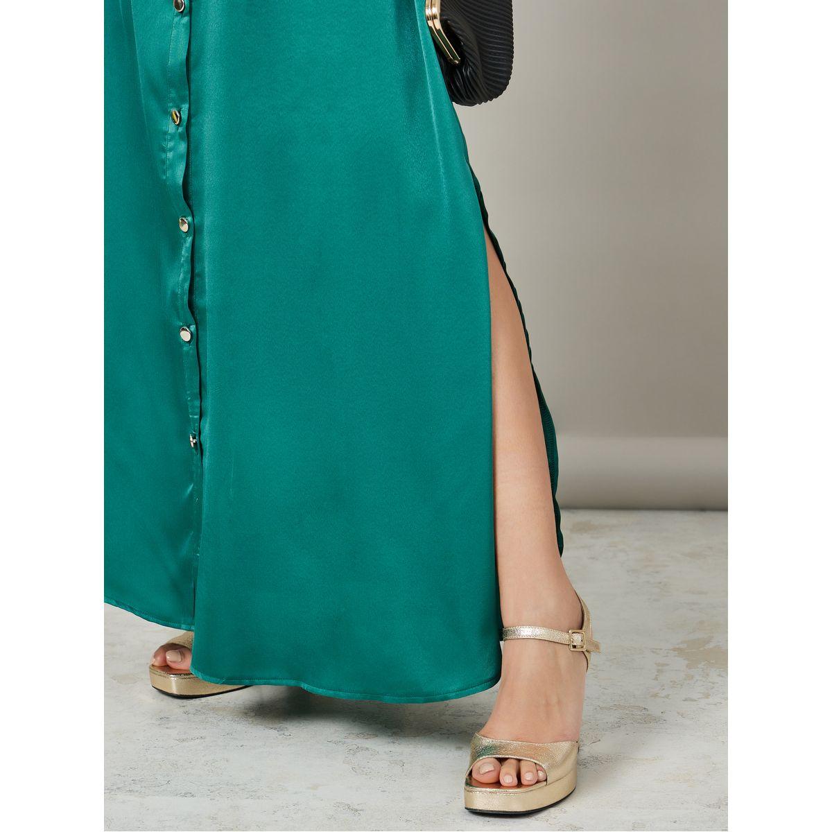 Styli Long Sleeves Shirt Maxi Dress with Side Slit-women-clothing-dresses-image-4