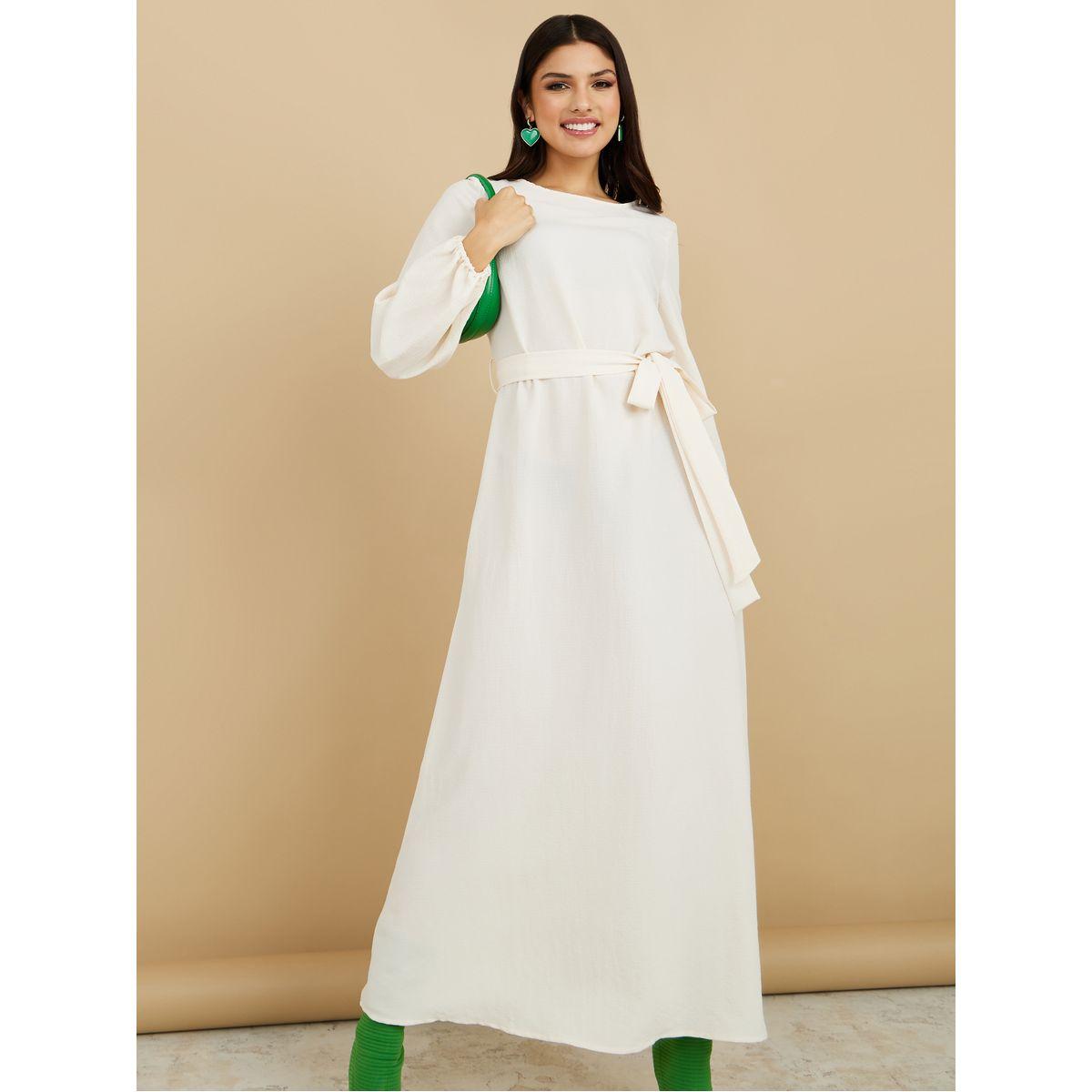 فستان طويل باكمام طويلة-women-clothing-dresses-image-1