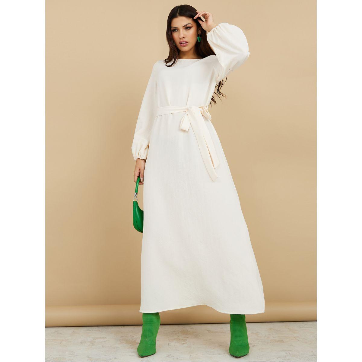 فستان طويل باكمام طويلة-women-clothing-dresses-image-2