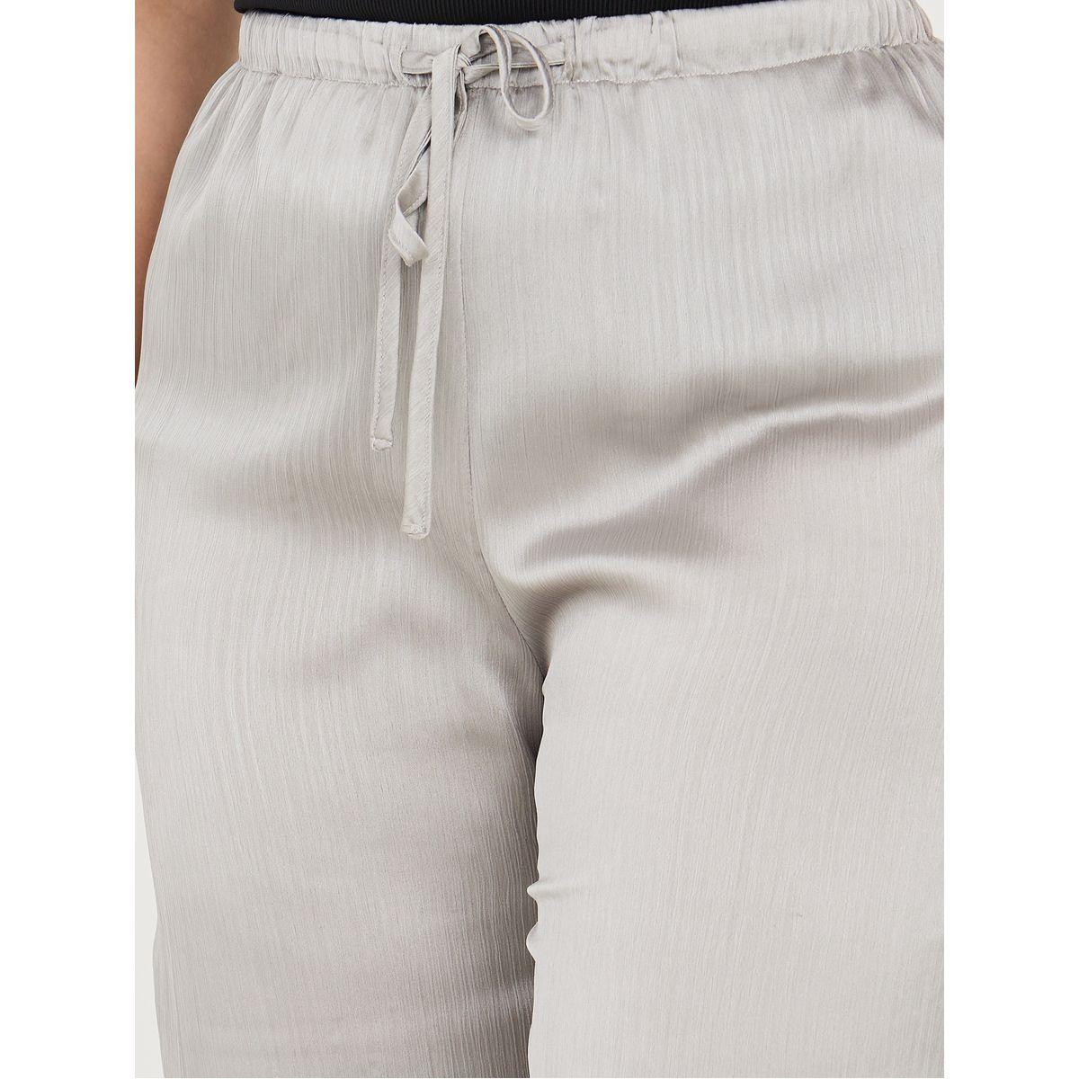Styli Plus Metallic Wide Leg Trouser-women-clothing-bottoms-trousers-image-3
