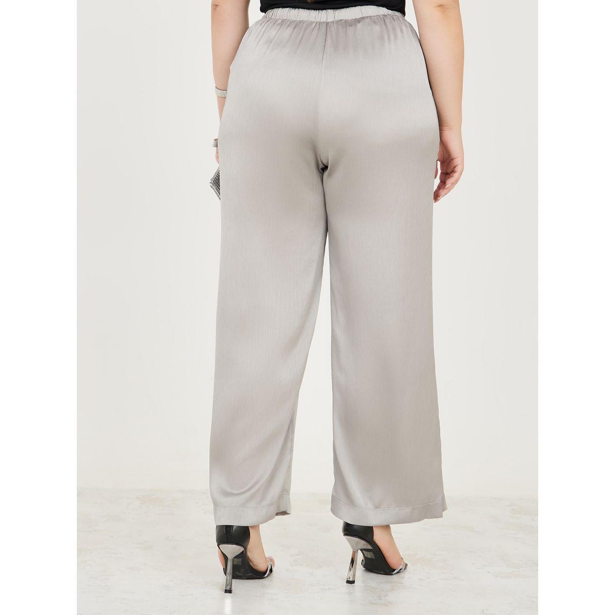 Styli Plus Metallic Wide Leg Trouser-women-clothing-bottoms-trousers-image-4