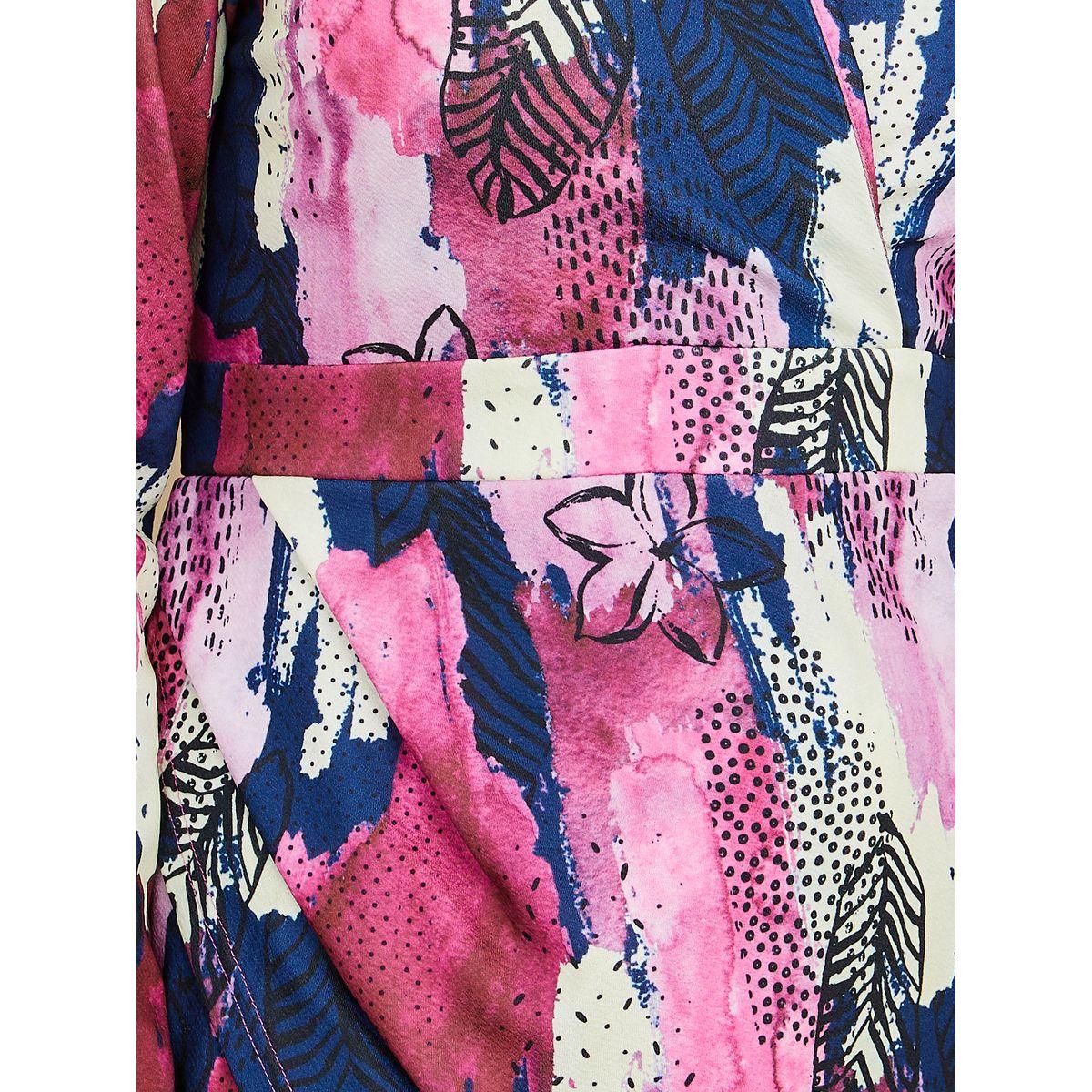 فستان طويل بنمط لف واكمام طويلة-women-clothing-dresses-image-3
