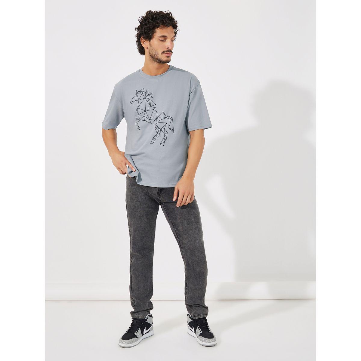 Styli Front Placement Graphic Oversized T-Shirt-men-clothing-tshirtsandpolos-tshirts-image-2