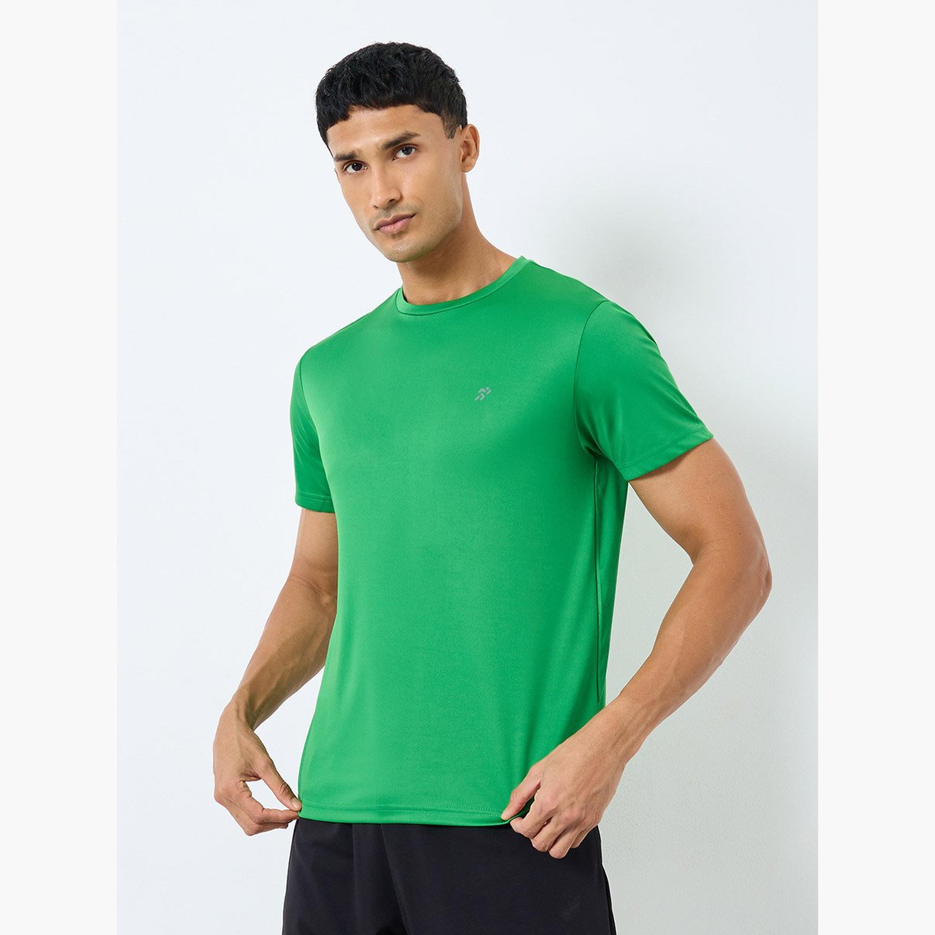 Styli Regular Dry Fit Active T-Shirt with Logo Detail-men-clothing-sportswearandactivewear-tshirtsandpolos-image-1