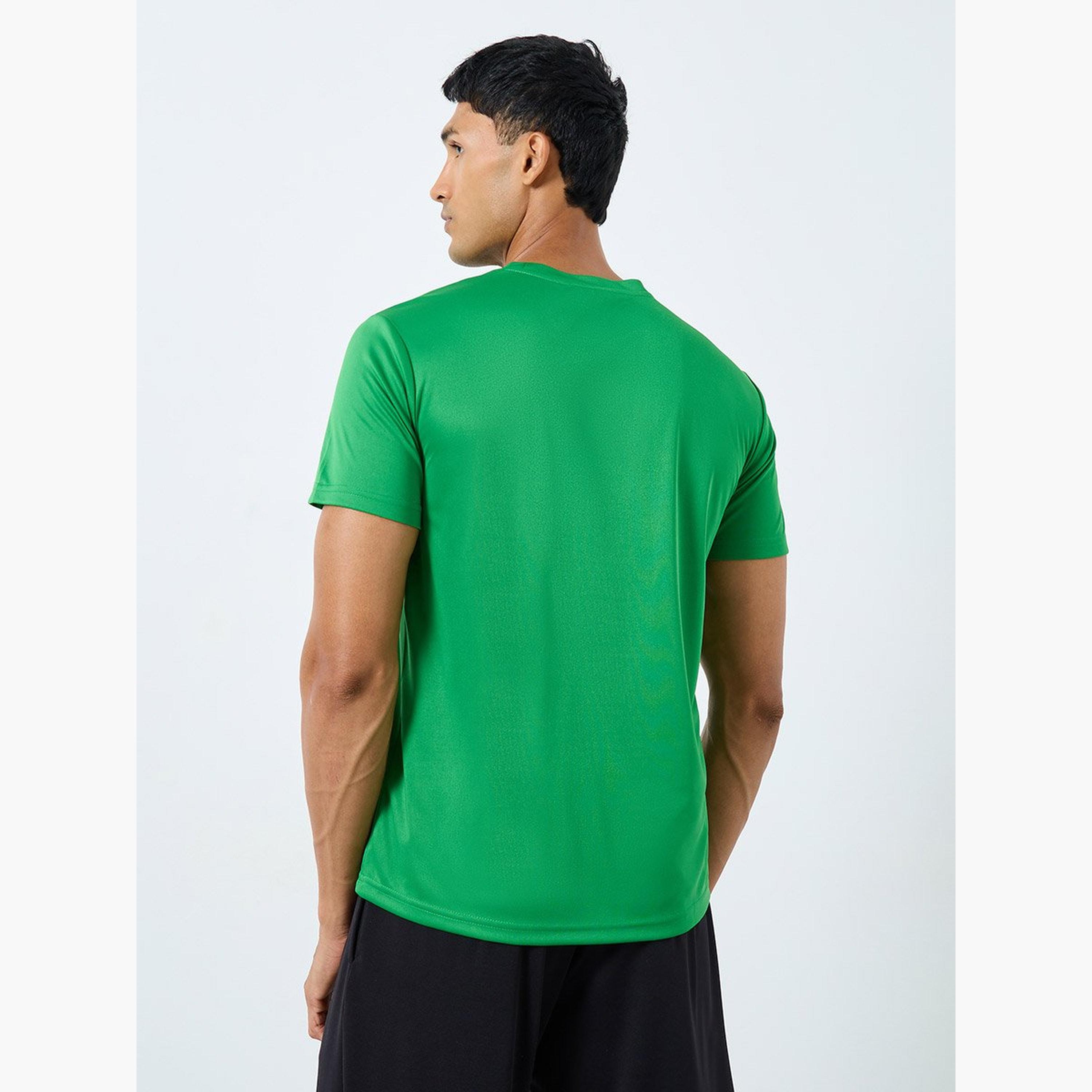 Styli Regular Dry Fit Active T-Shirt with Logo Detail-men-clothing-sportswearandactivewear-tshirtsandpolos-image-4