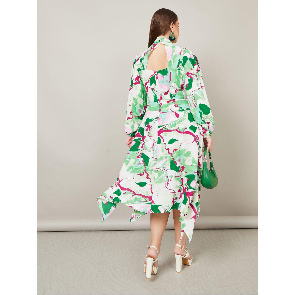 فستان ميدي بحواف غير متماثلة الطول-women-clothing-dresses-image-4