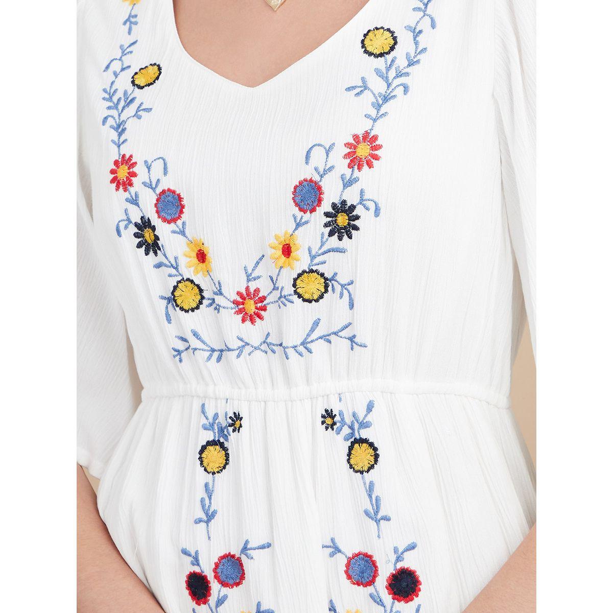Styli Short Sleeves Embroidered A-Line Maxi Dress-women-clothing-dresses-image-3