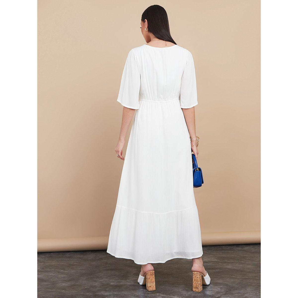 فستان طويل باكمام قصيرة-women-clothing-dresses-image-4