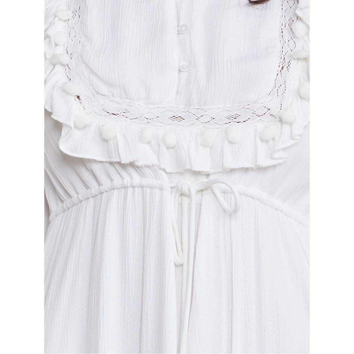 Styli Lace Pom Pom Detail A-Line Maxi Dress-women-clothing-dresses-image-4
