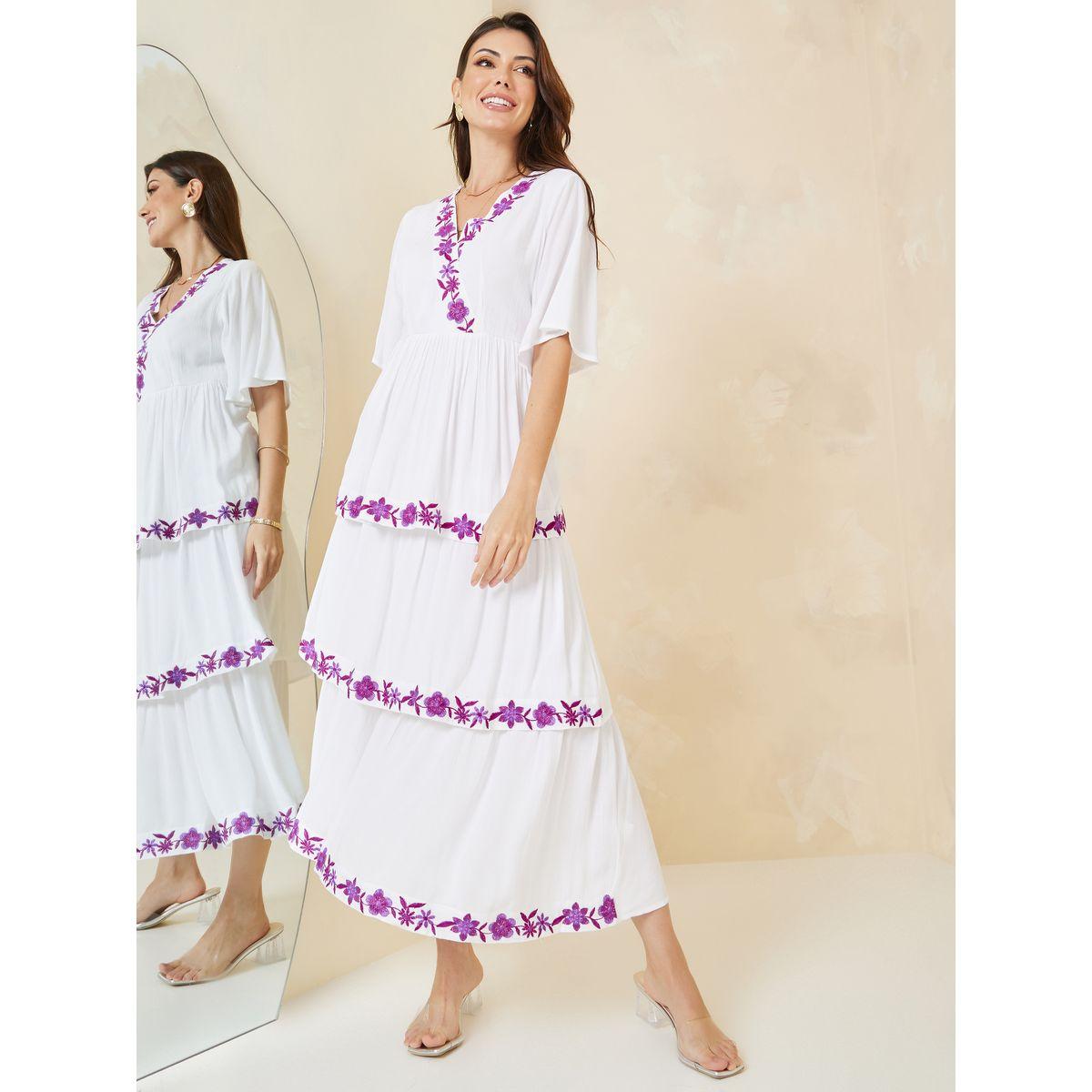 Styli Floral Embroidered Detail Layered Maxi Dress-women-clothing-dresses-image-1