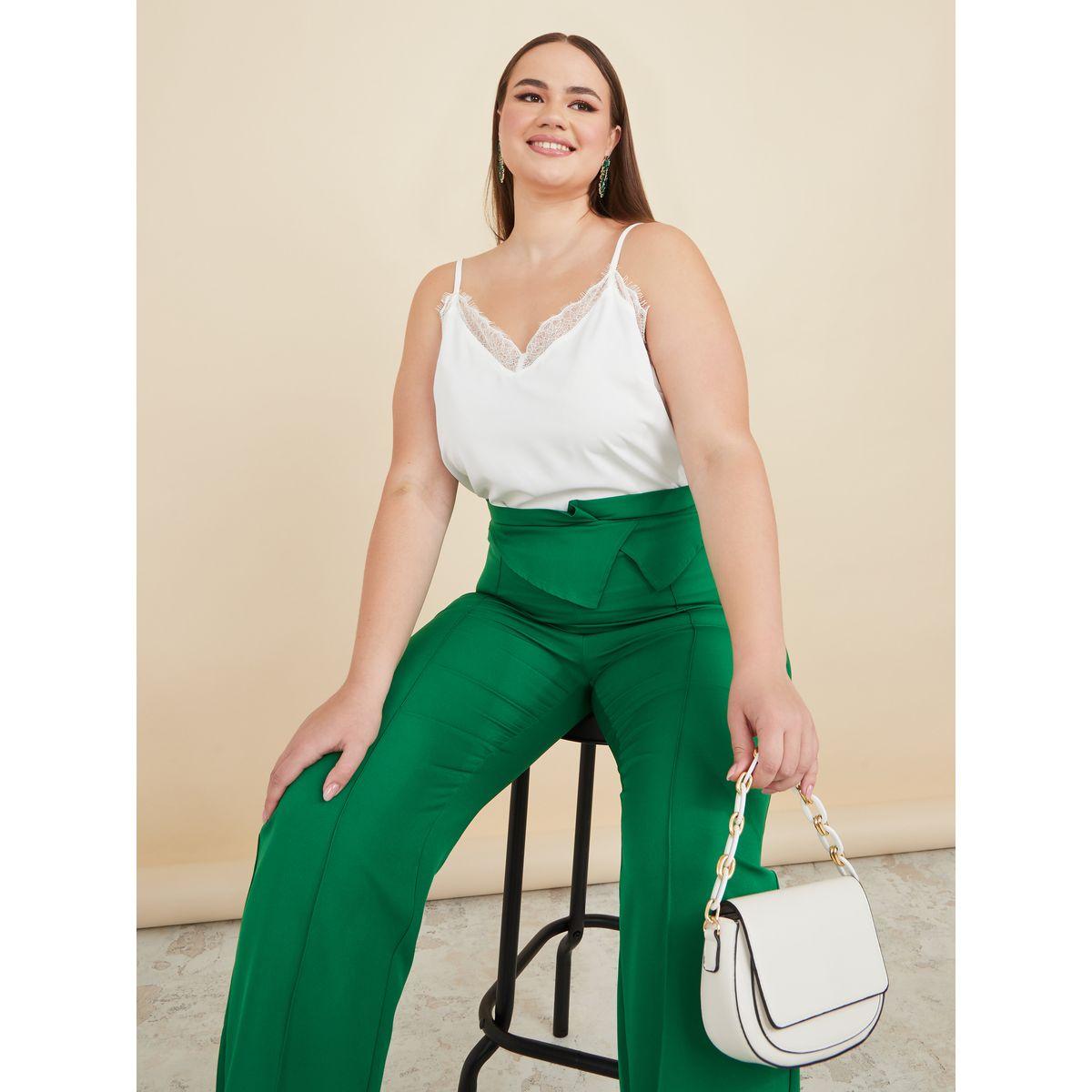 بلوزة كامي بتفاصيل دانتيل-women-clothing-tshirts-image-1