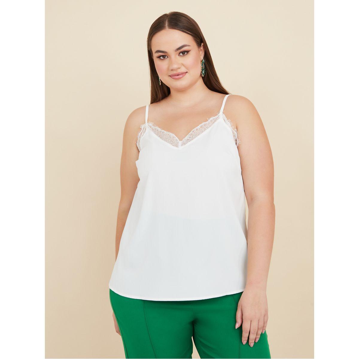 Styli Plus Lace Trim Cami Top-women-clothing-tshirts-image-4