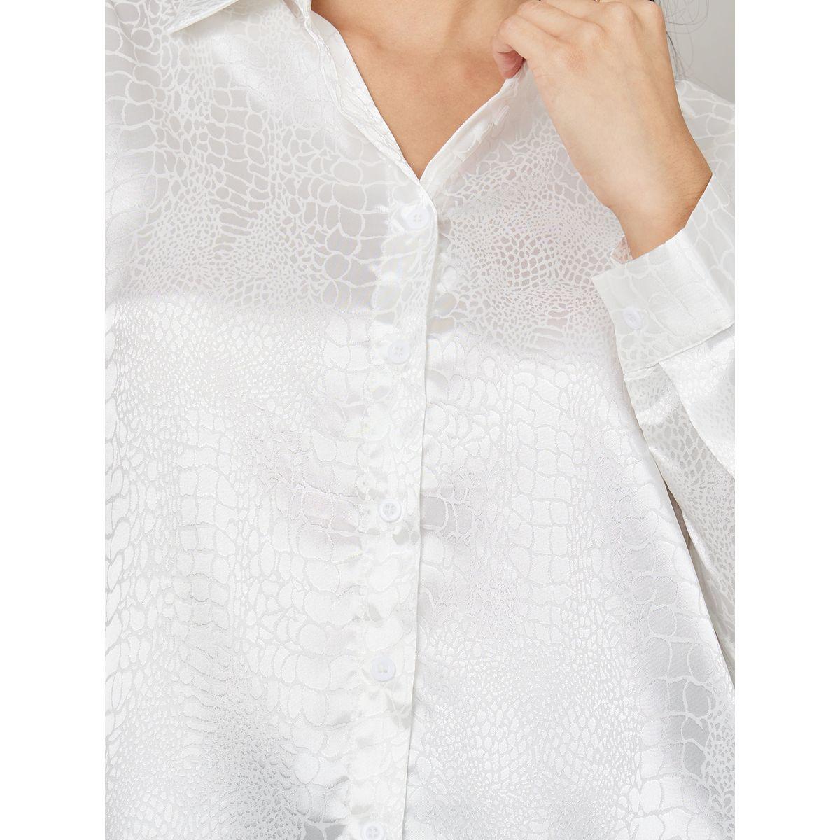 Styli Long Sleeves Textured Jacquard Regular Fit Shirt-women-clothing-shirtsandblouses-shirts-image-4