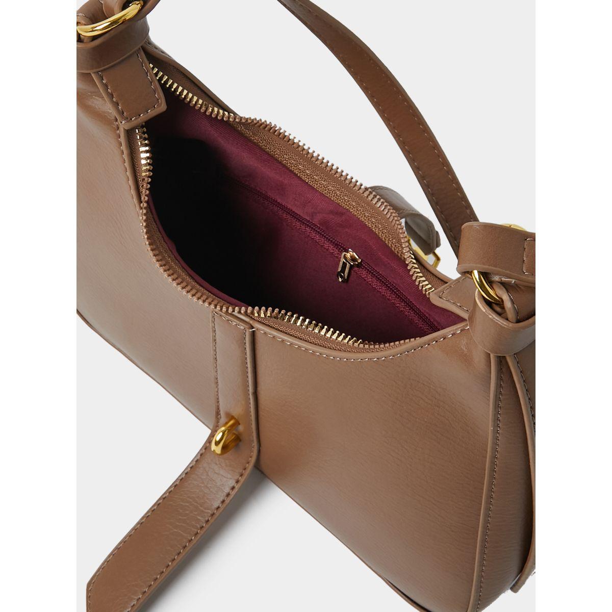شنطة هوبو بحزام ومشبك غلق-women-bagsandwallets-handbags-image-4