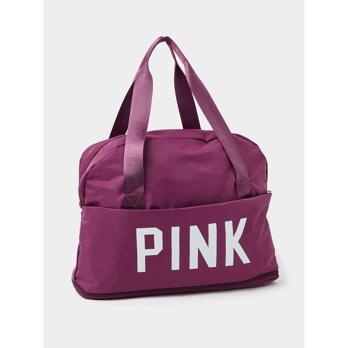 Styli Pink Print Sports Bag-women-bagsandwallets-handbags-image-1