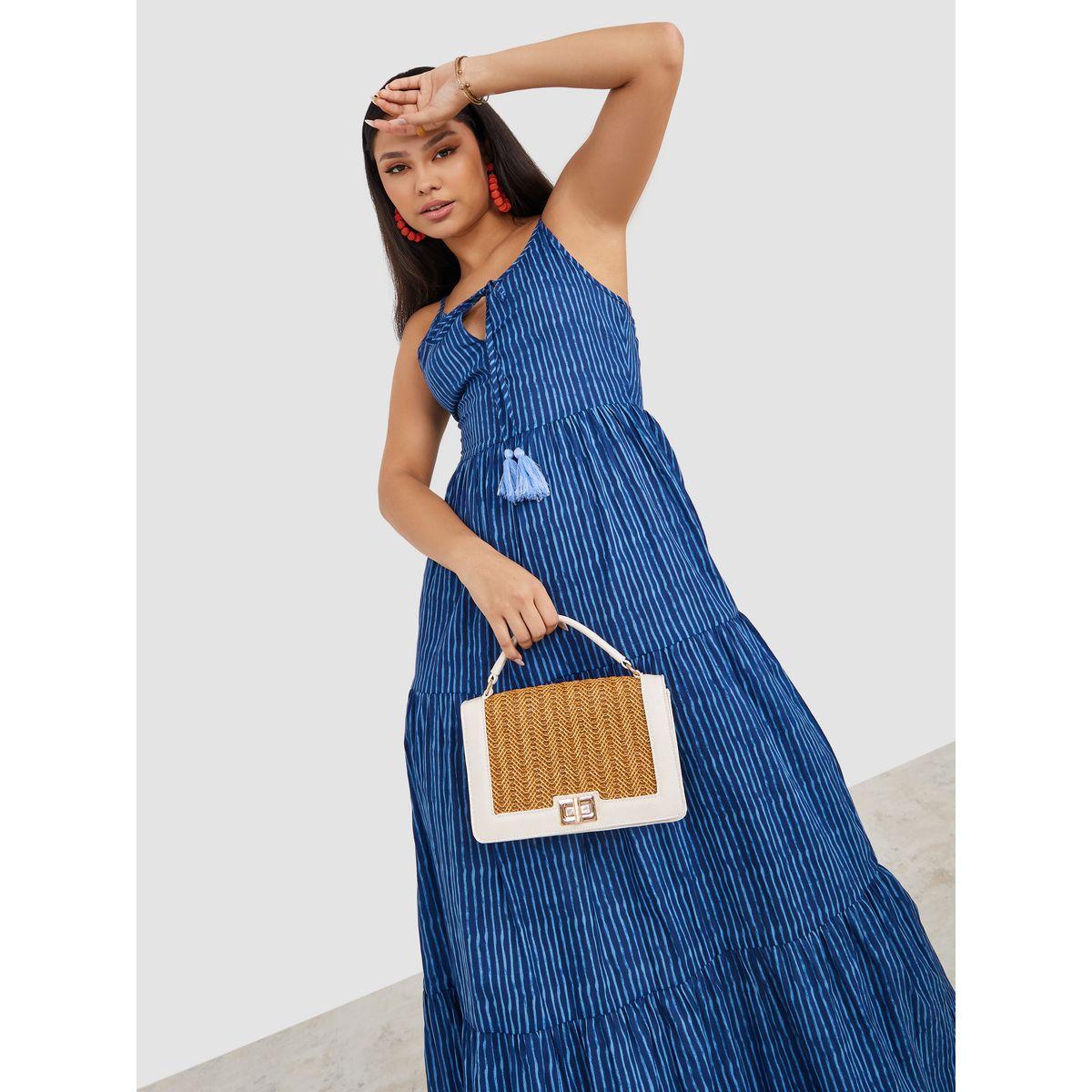 Styli Sleeveless Striped A-Line Tiered Maxi Dress-women-clothing-dresses-image-1