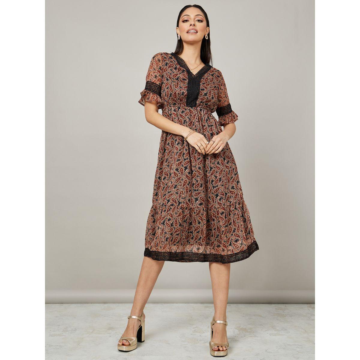 فستان ميدي بتداخلات دانتيل-women-clothing-dresses-image-2