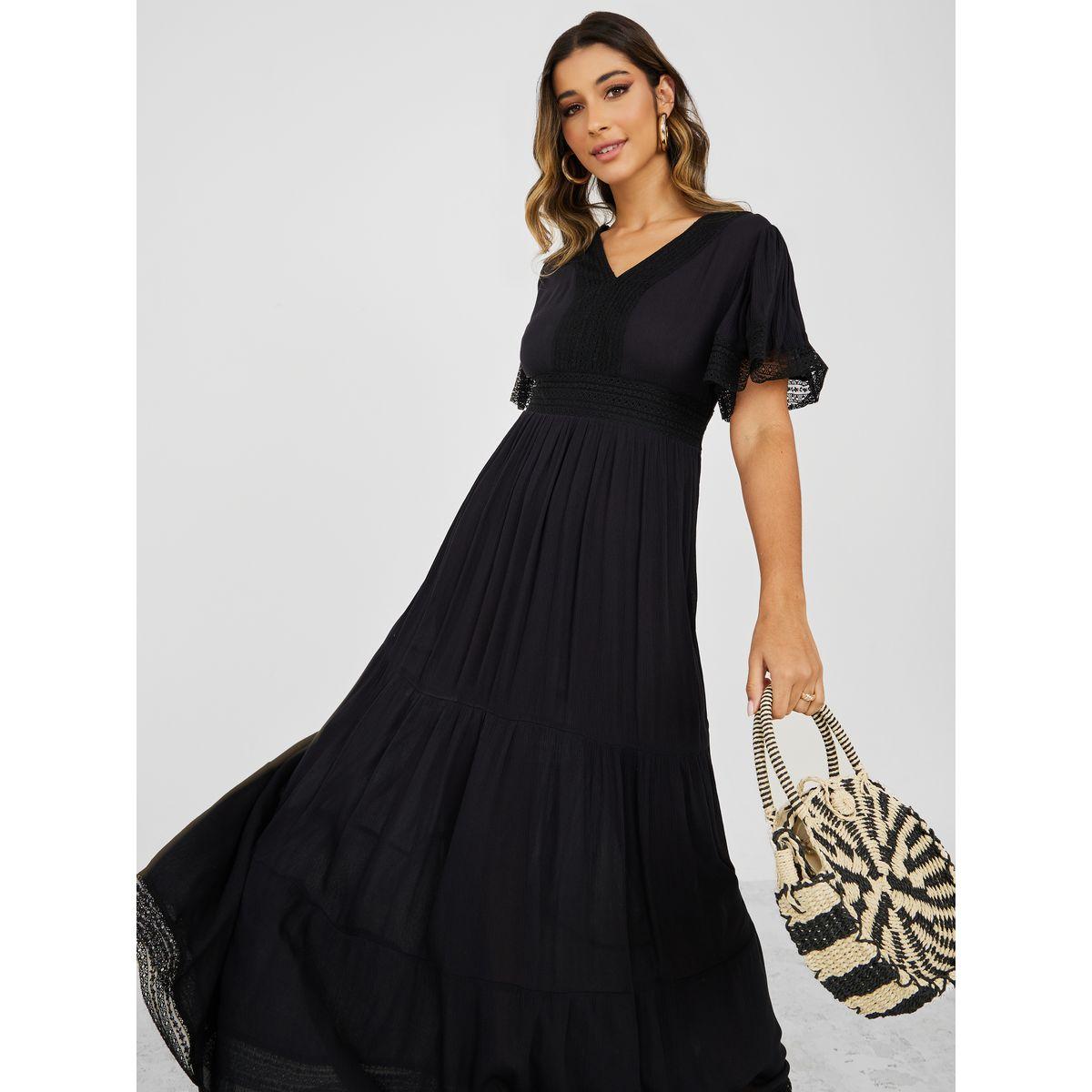 Styli Embroidered Tiered Maxi Dress-women-clothing-dresses-image-1