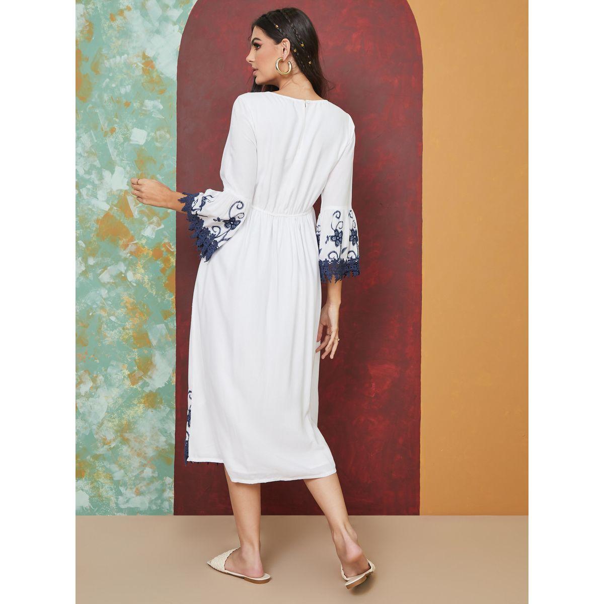 فستان ميدي بتفاصيل مطرزة-women-clothing-dresses-image-4