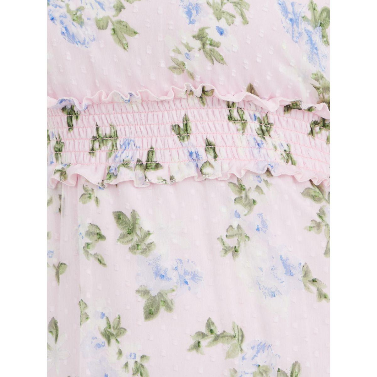 Styli Plus Floral Print Dobby A-Line Maxi Dress-women-clothing-dresses-image-3