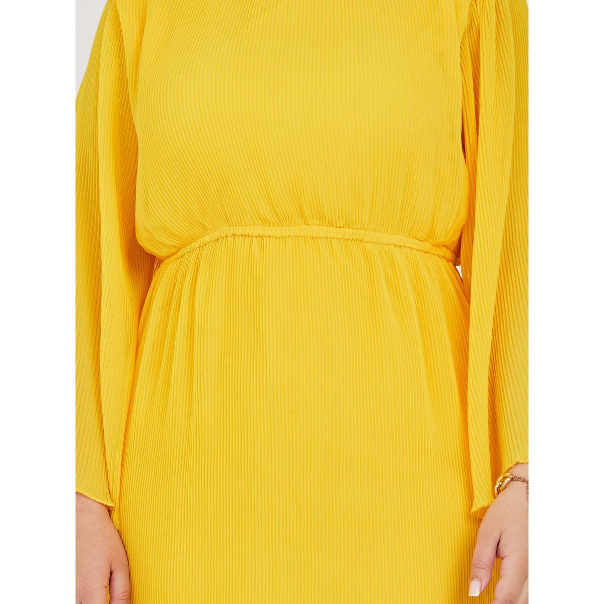 Styli Plus Bell Sleeve Plisse Maxi Dress-women-clothing-dresses-image-3