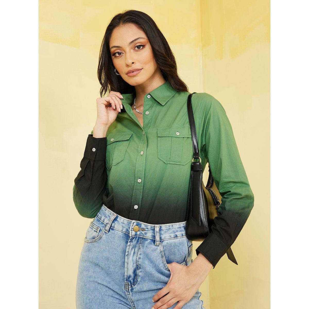 بلوزة بجيوب على الصدر-women-clothing-shirtsandblouses-shirts-image-1