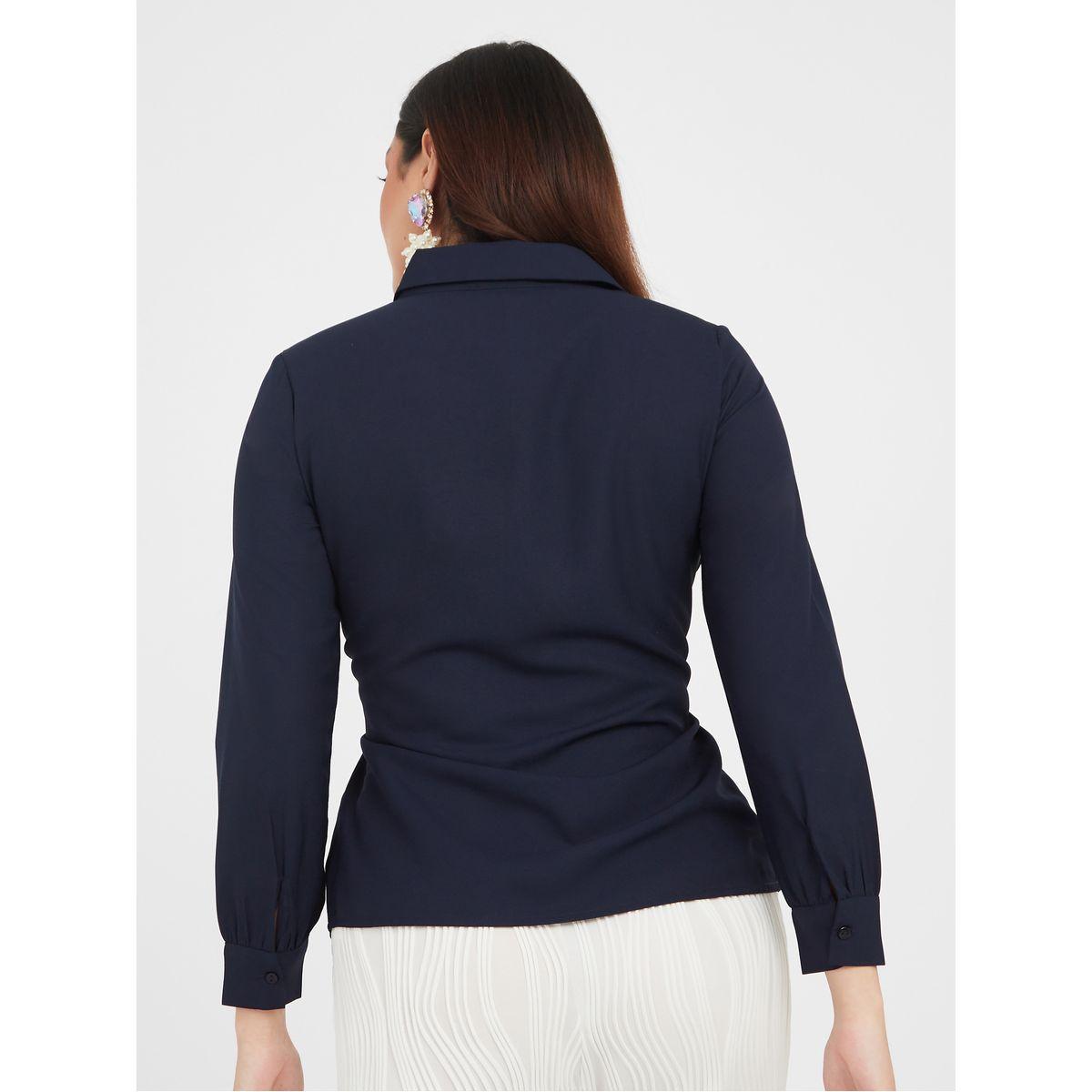 Styli Long Sleeves Front Tie Shirt-women-clothing-shirtsandblouses-shirts-image-4