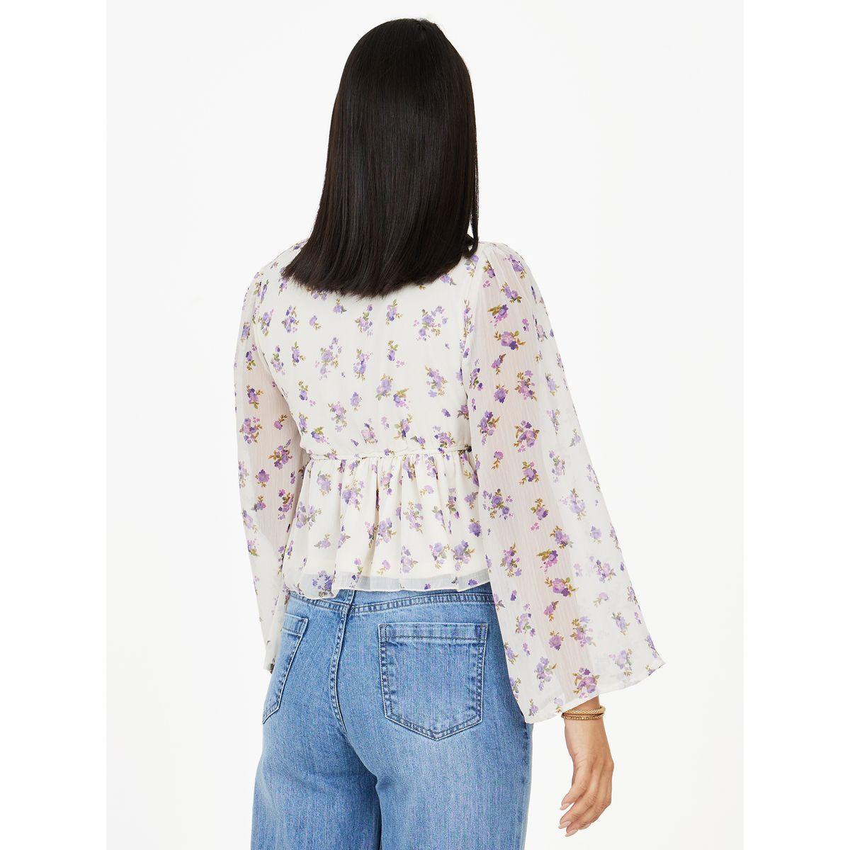 بلوزة بيبلوم بنمط لف-women-clothing-shirtsandblouses-blouses-image-4