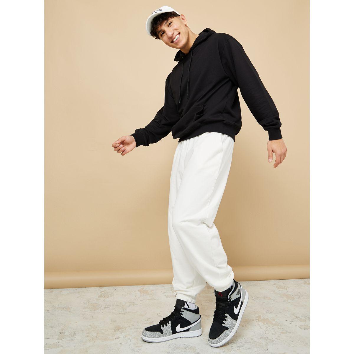 Styli Pack of 2 - Pure Cotton Oversized Joggers-men-clothing-bottoms-joggers-image-3