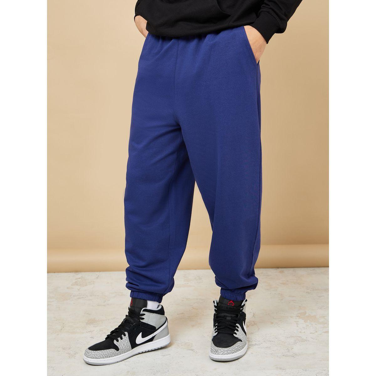 Styli Pack of 2 - Pure Cotton Oversized Joggers-men-clothing-bottoms-joggers-image-6