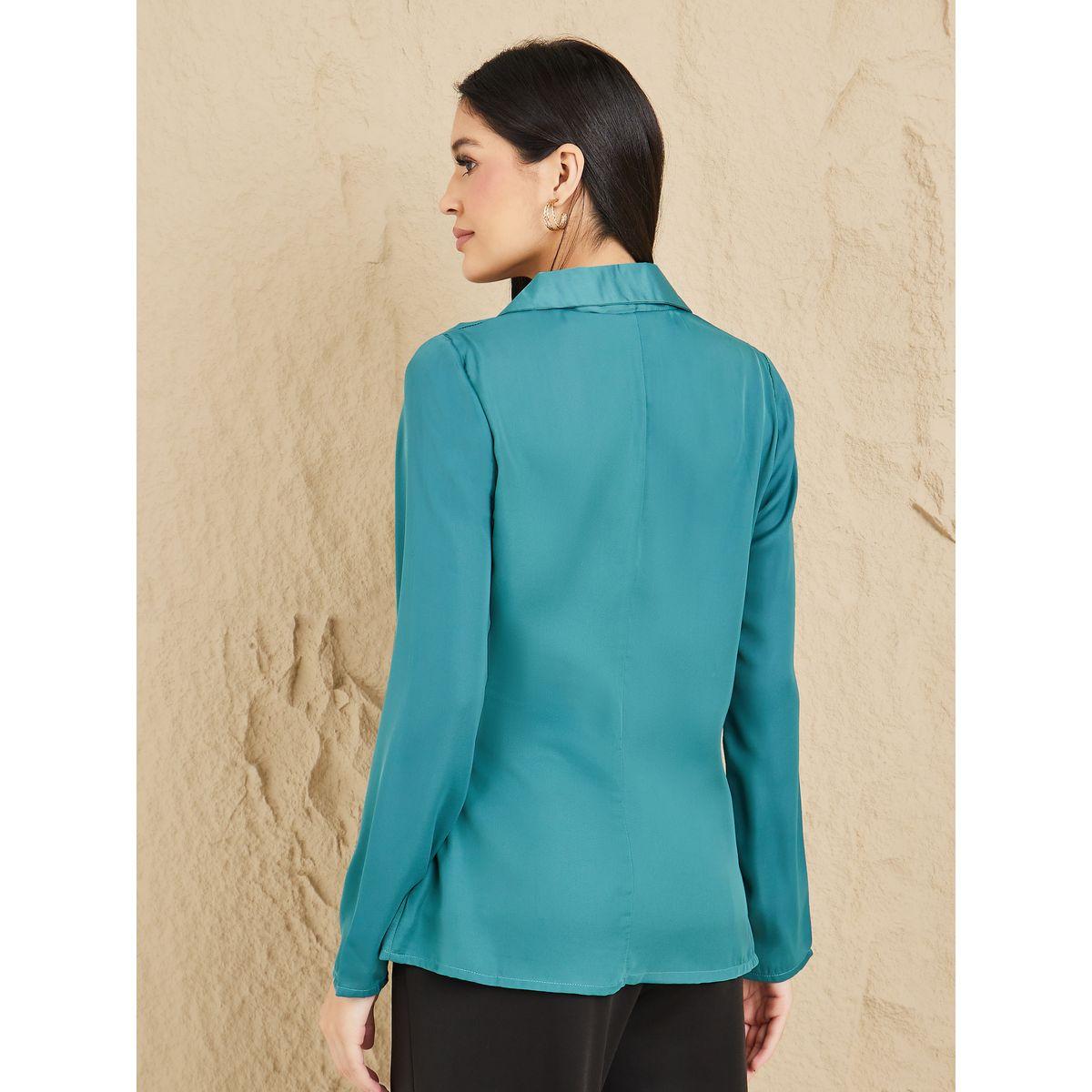بلوزة بنمط لف وأزرار غلق-women-clothing-shirtsandblouses-blouses-image-4