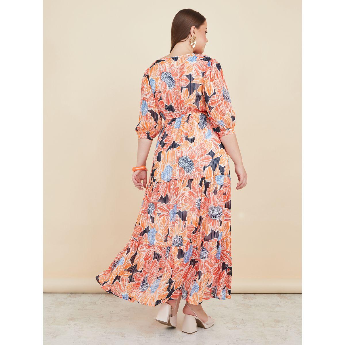 فستان طويل بكسرات وقصة واسعة-women-clothing-dresses-image-4