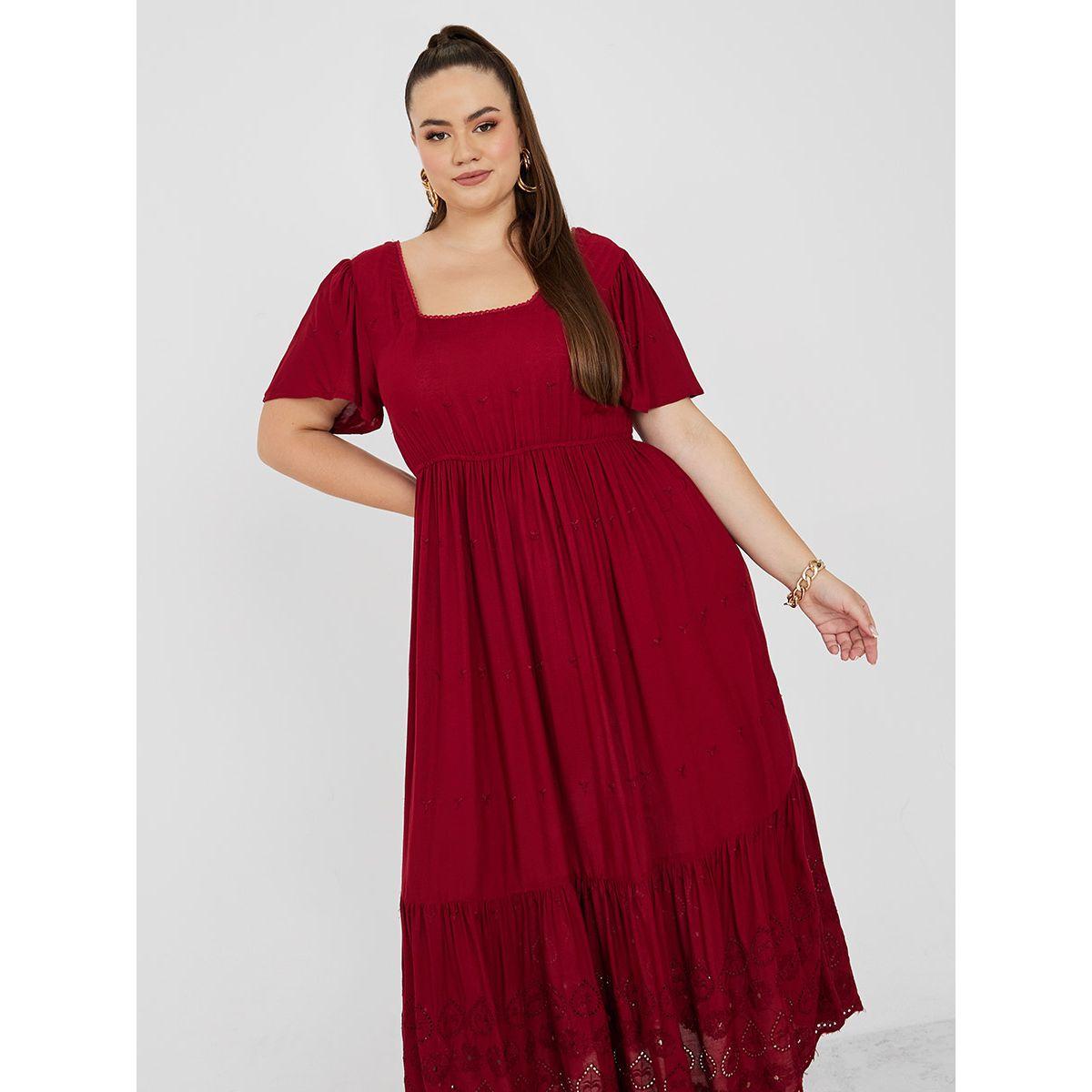 فستان طويل بياقة واسعة-women-clothing-dresses-image-2