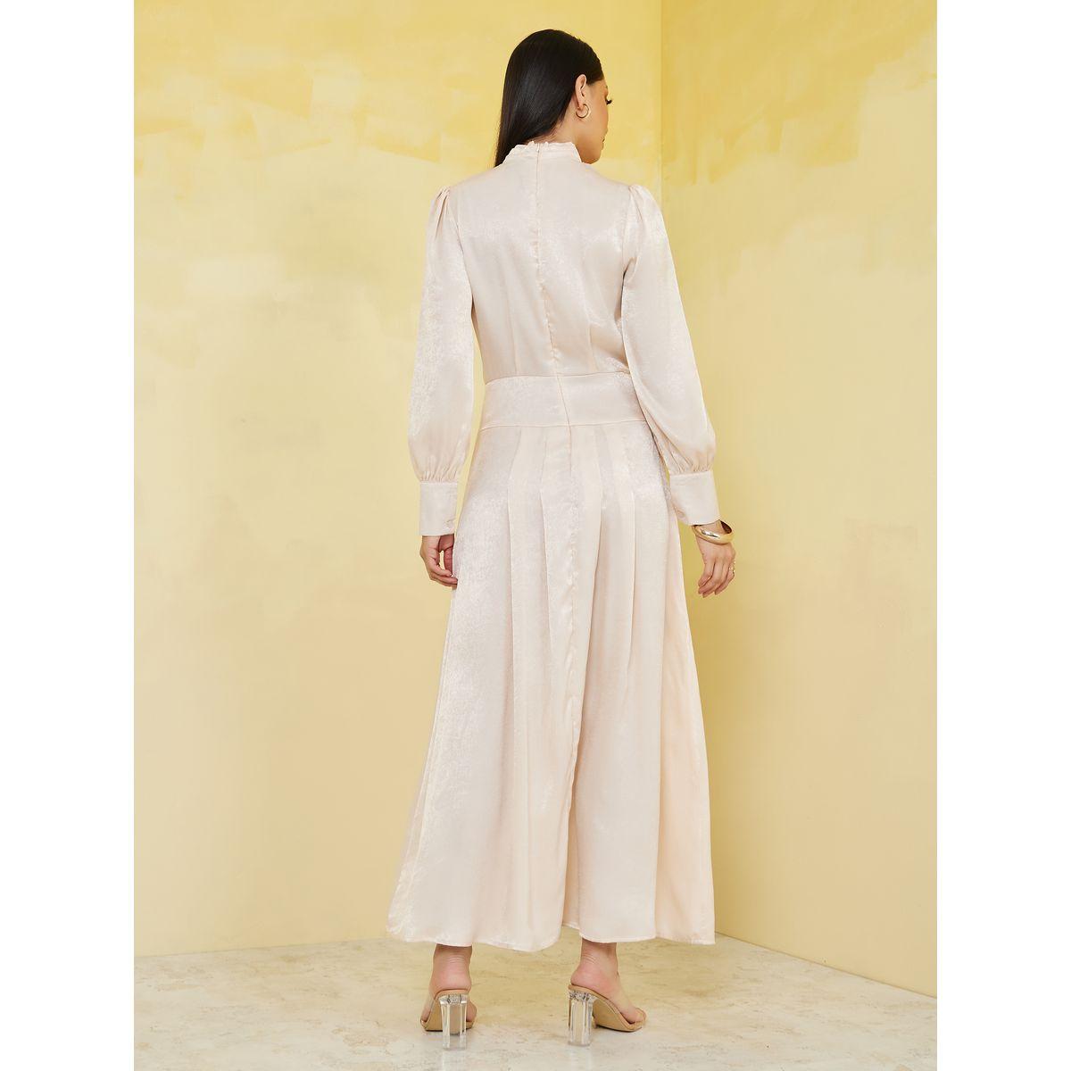 Styli High Neck A-Line Maxi Dress-women-clothing-dresses-image-4