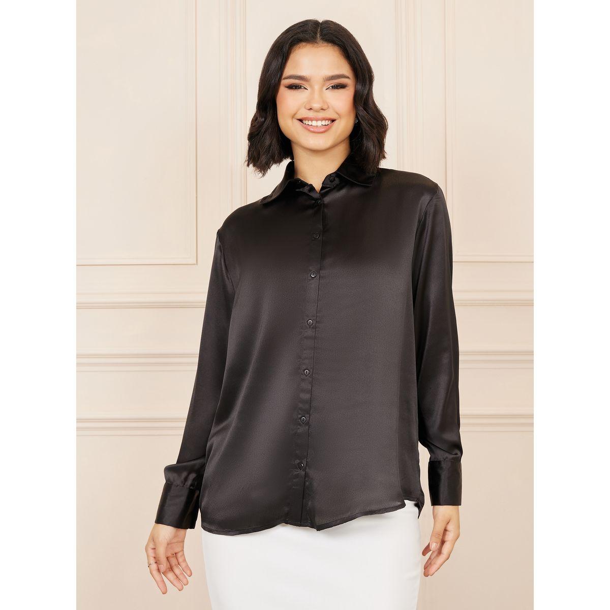 Styli Satin Relaxed Fit Longline Shirt-women-clothing-shirtsandblouses-shirts-image-2