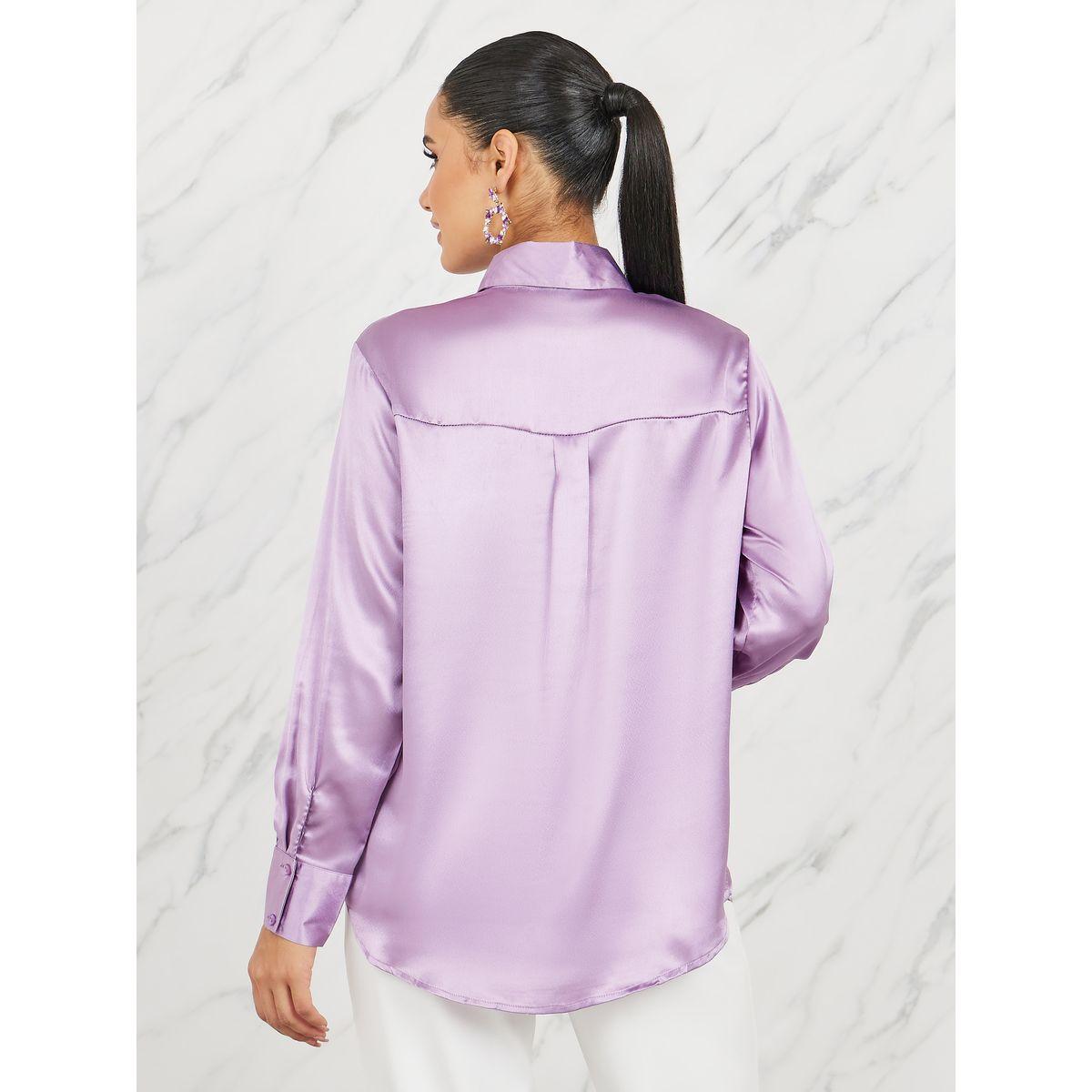 Styli Satin Relaxed Fit Longline Shirt-women-clothing-shirtsandblouses-shirts-image-5