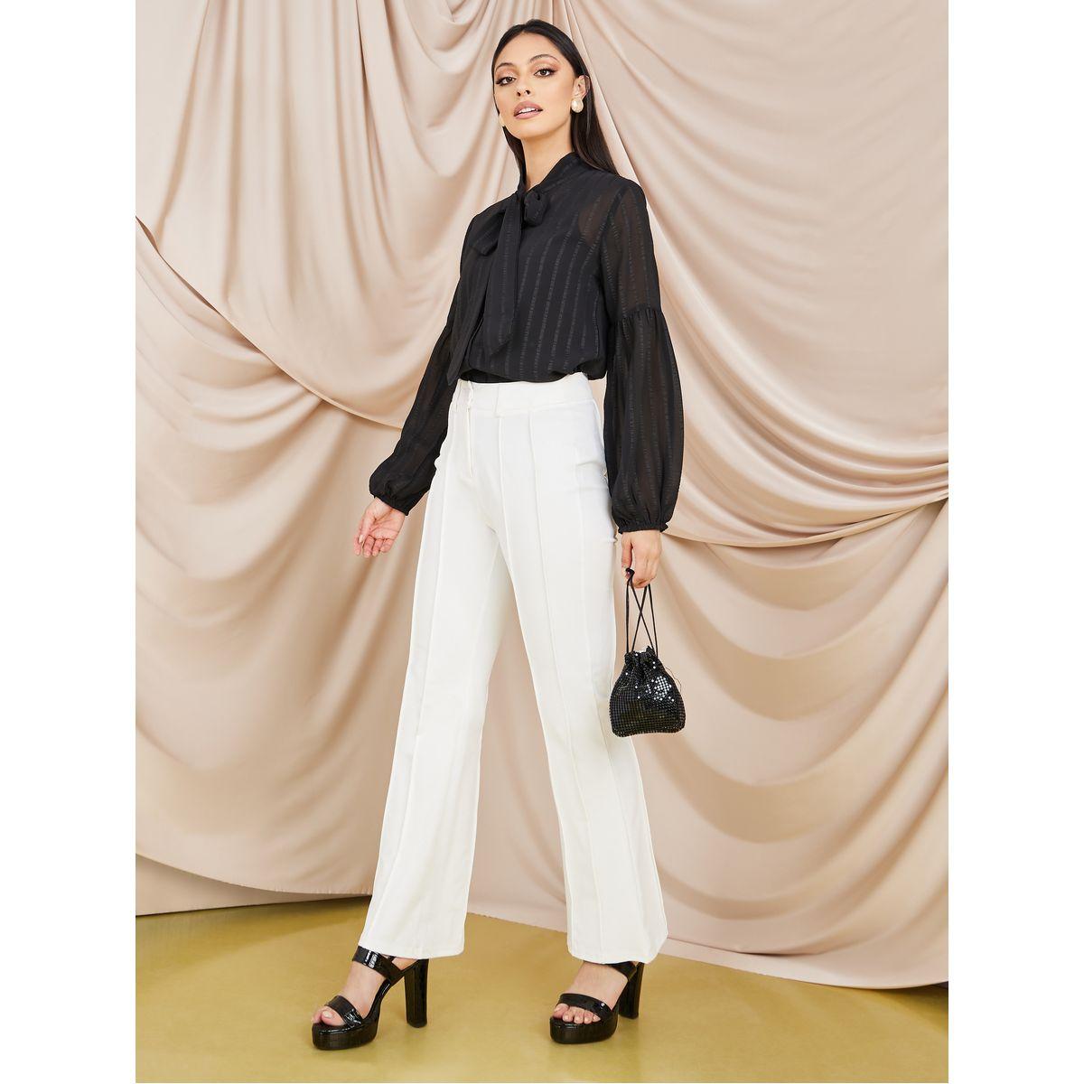 بلوزة مخططة مع أربطة-women-clothing-shirtsandblouses-blouses-image-2