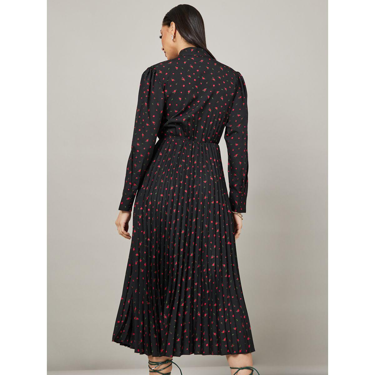 فستان ميدي باكمام طويلة-women-clothing-dresses-image-4