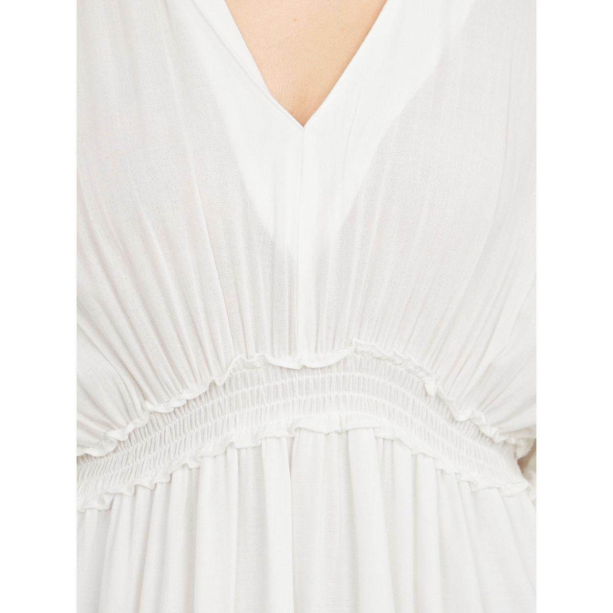 Styli Short Sleeves Collared A-Line Tiered Maxi Dress-women-clothing-dresses-image-3
