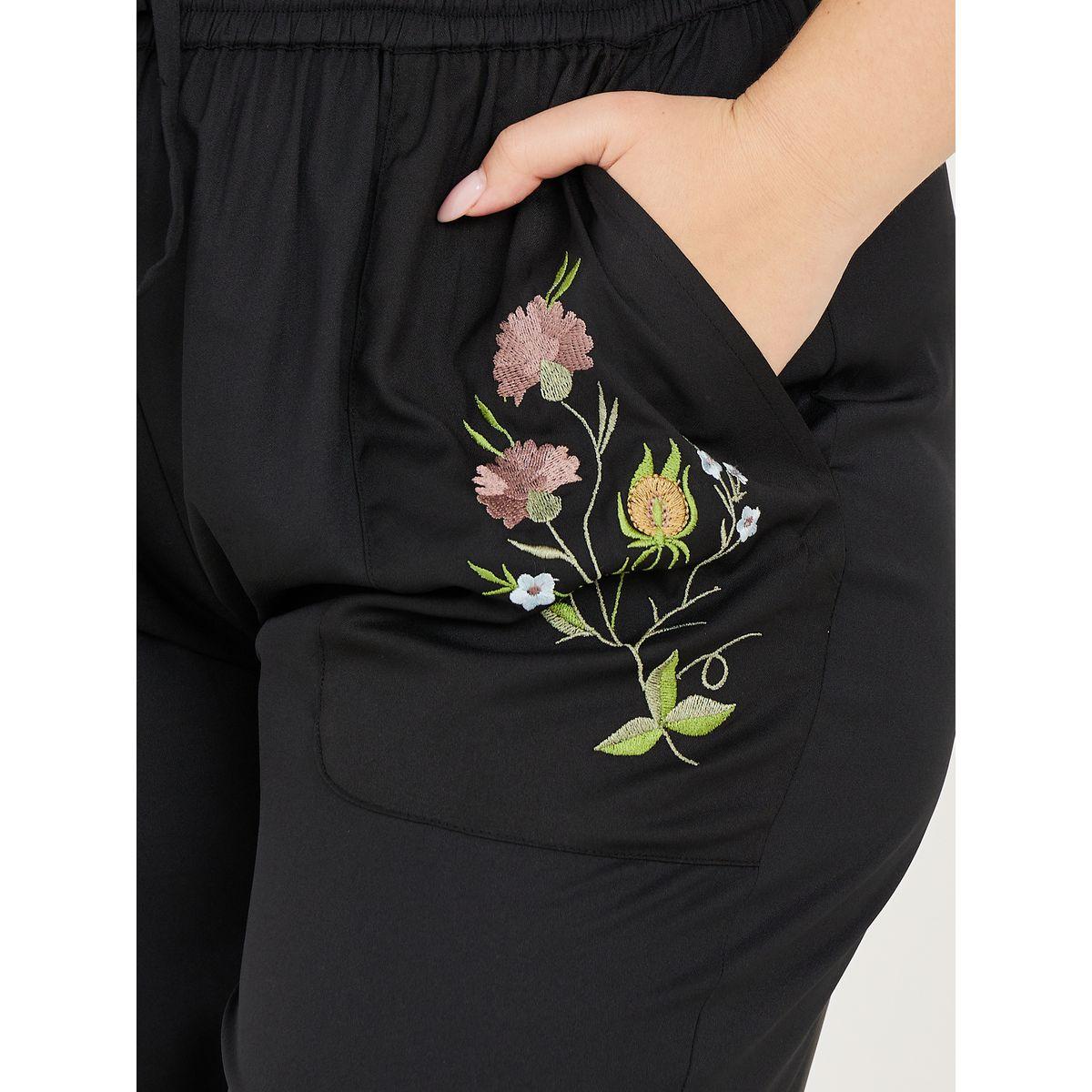 Styli Plus Embroidered Pocket Detail Woven Jogger-women-clothing-bottoms-joggers-image-3