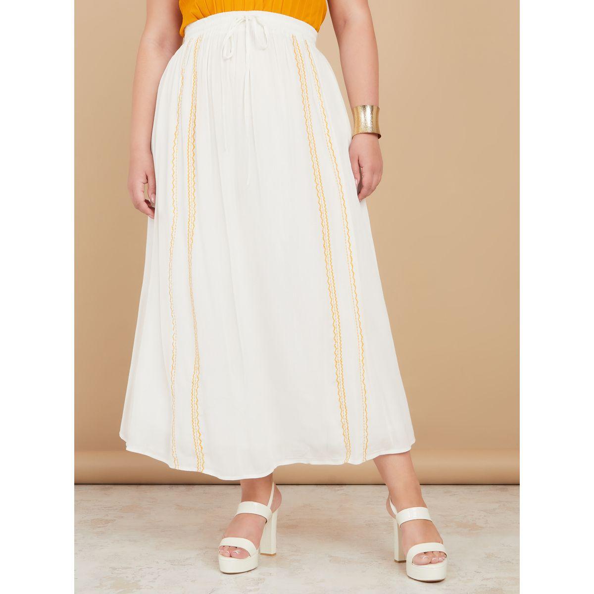 Styli Plus High Rise Embroidered Maxi Skirt-women-clothing-bottoms-skirts-image-1