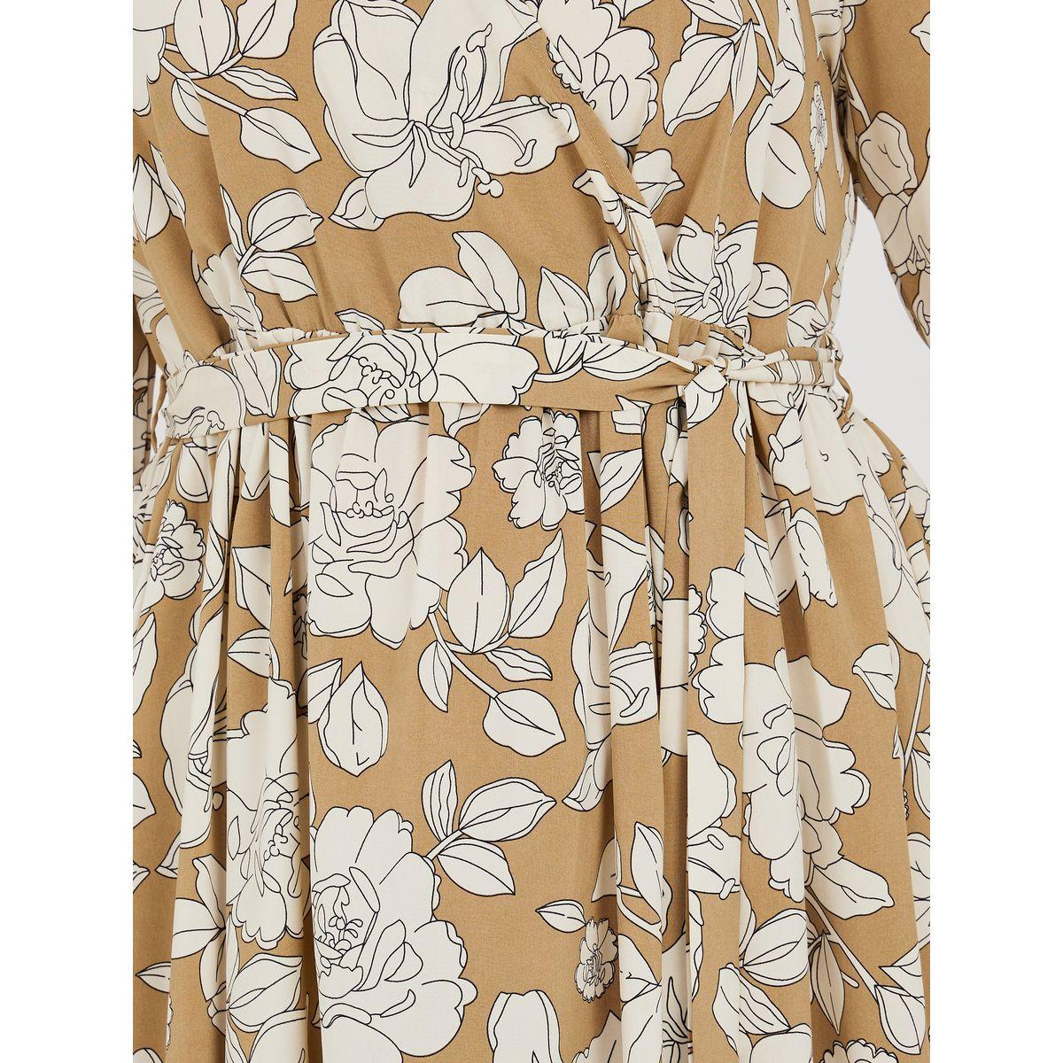 Styli Plus Long Sleeves Floral Print A-Line Maxi Dress-women-clothing-dresses-image-3