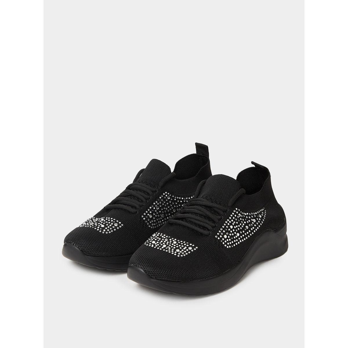 Styli Rhinestone Embellished Sneakers-women-shoes-sneakers-image-3