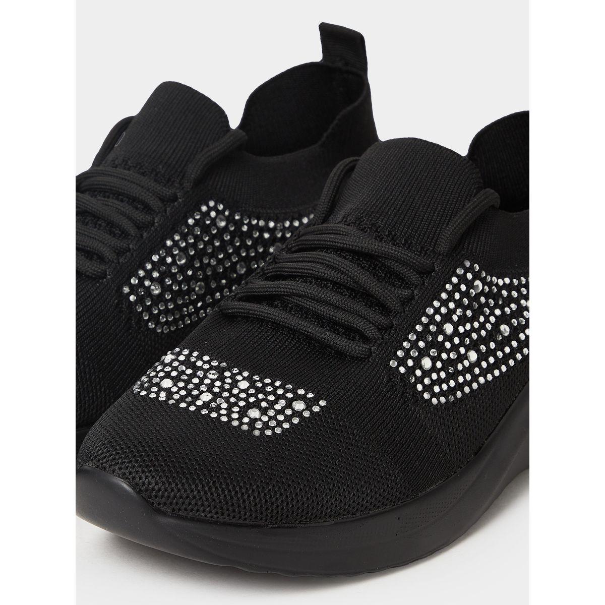 Styli Rhinestone Embellished Sneakers-women-shoes-sneakers-image-5