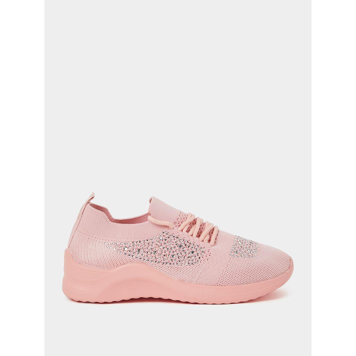 Styli Rhinestone Embellished Sneakers-women-shoes-sneakers-image-2