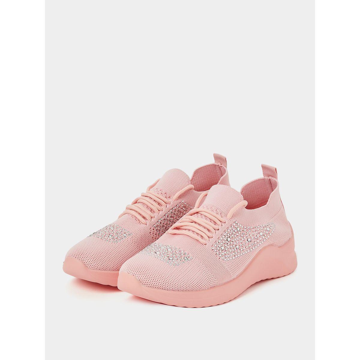 Styli Rhinestone Embellished Sneakers-women-shoes-sneakers-image-3