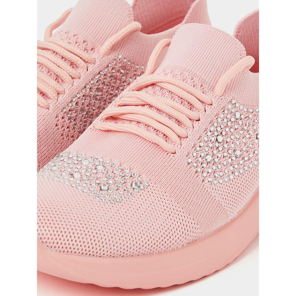 Styli Rhinestone Embellished Sneakers-women-shoes-sneakers-image-4