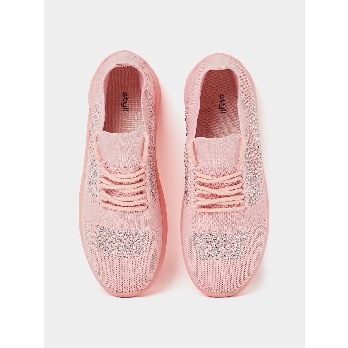 حذاء سنيكرز مزين بحجر الراين-women-shoes-sneakers-image-6