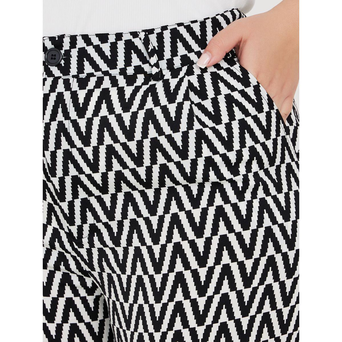 بنطال بقصة واسعة وخصر عالي-women-clothing-bottoms-trousers-image-3