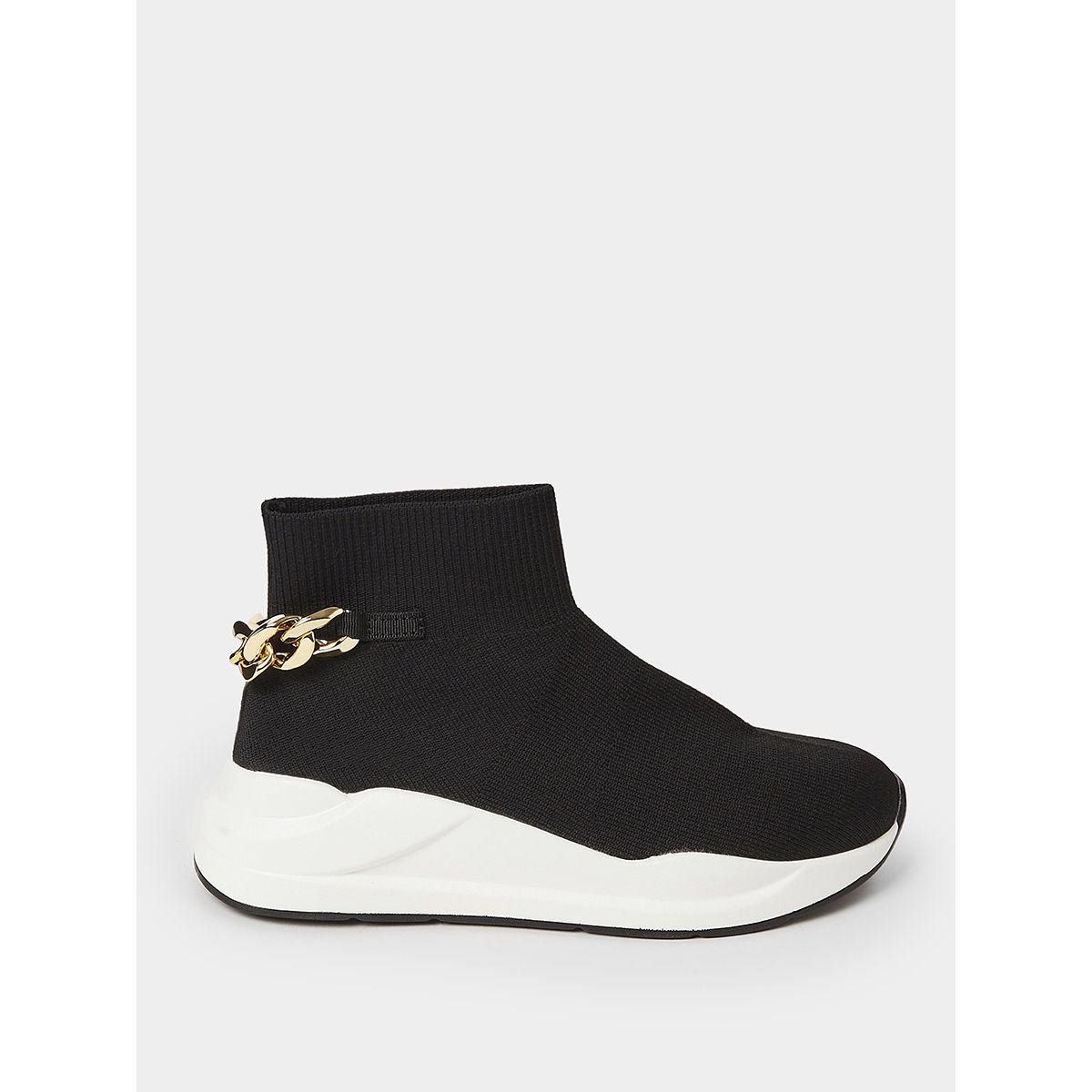 Styli Chain Detail High Cut Sneakers-women-shoes-sneakers-image-2